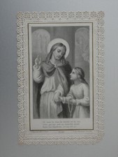 image pieuse canivet dentelle