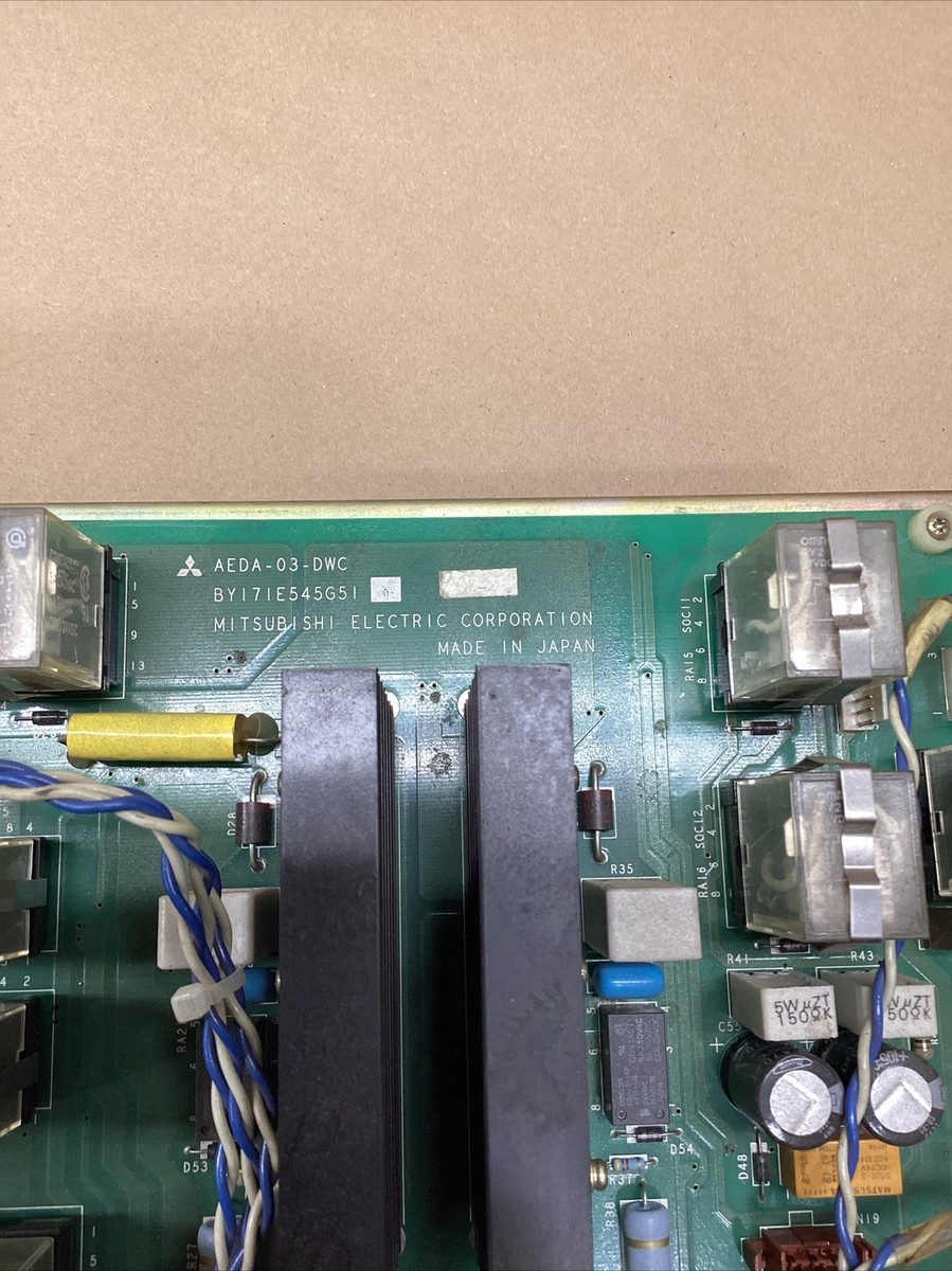 MITSUBISHI WIRE EDM SERVO DRIVE SUB UNIT AEDA-03-DWC BY171E545G51