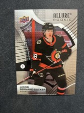 21-22 UD Allure Hockey Rookie 124 Jacob Bernard-Docker