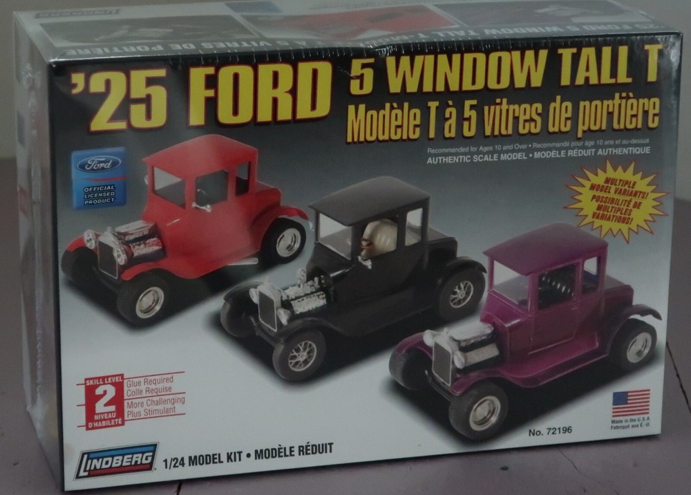 1925 Ford Model T  1:24 Model Kit Factory Sealed NOS READ TEXT