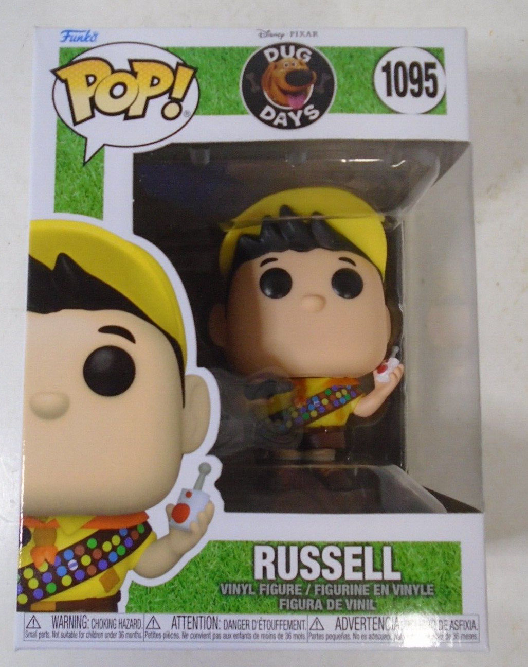 Funko Pop Disney Pixar Dug Days Russell 1095 Vinyl Figure Up