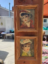 C. & A. Richards Huldah Annette & Suzanne Portrait Paint Prints 5x7 (Set Of 2)