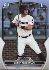 Kemp Alderman 2023 Bowman Draft #BDC-123 Chrome Refractor