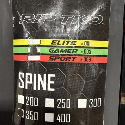 Victory Archery Archery RIP TKO Gamer 350 Raw Shaft Pack of 12 (RTGR350)