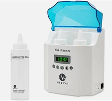 Medvat Double Digital Display Gel Warmer, with Timer & Adjustable Temperature