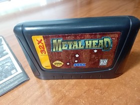 CIB Metal Head (Sega 32X, 1995) Complete *TESTED*