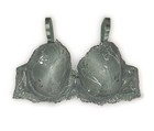 NEW!!! PURE BEAUTY BRA By RENE RAFE 42C GREEN LACE MESH PADDED & UNDERWIRED — photo 7