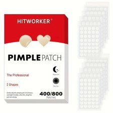 Hydrocolloid Acne Pimple Patches 800PCS Invisible Waterproof Day Night Care