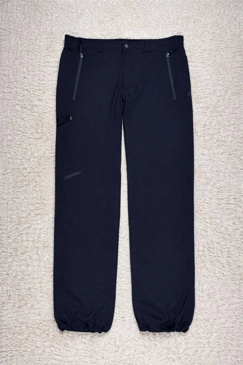 Men’s Schöffel Black Outdoor Waterproof Pants Insulated Camping Pants
