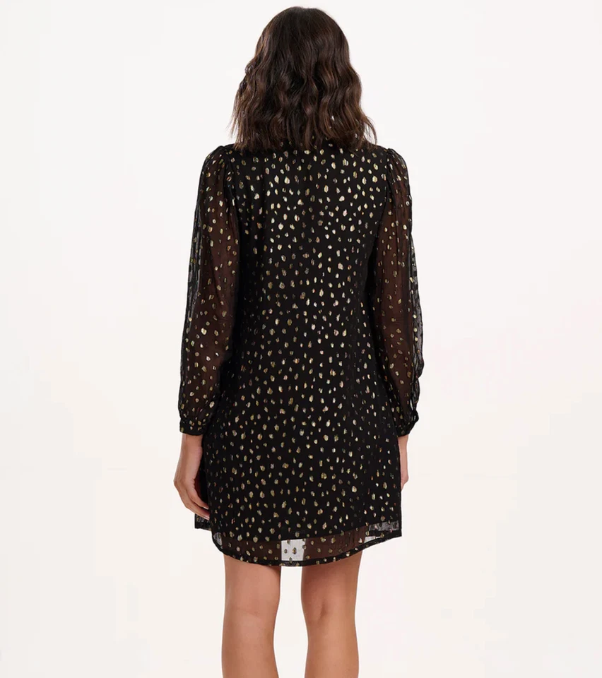 Sugarhill Brighton Chantelle Mini Dress Metallic Spot RRP £69 (£5 OFF!) - Image 2 of 3