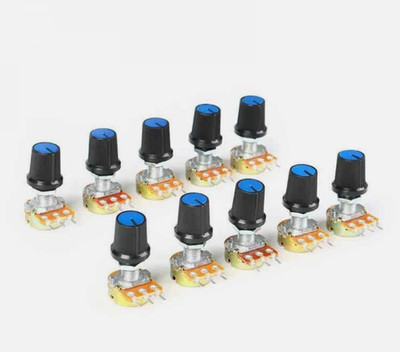 10x Dreh Potentiometer linear 10K Poti Drehregler Arduino Raspberry Pi