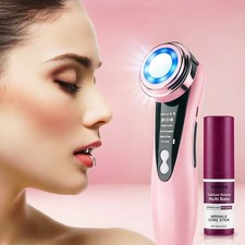 5 In 1 Electric Facial Massager Color Light Skin Rejuvenation Anti Aging Lifting