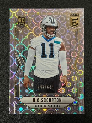 Nic Scourton 2025 Donruss Elite Rookie Lavender Pyramids /649