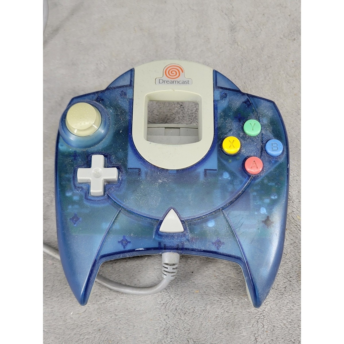 Sega Dreamcast Controller HKT-7700 Translucent Blue Millennium