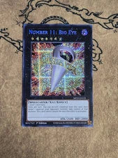 Yugioh Number 11: Big Eye MP25-EN133 1st Edition Prismatic Secret Rare NM 