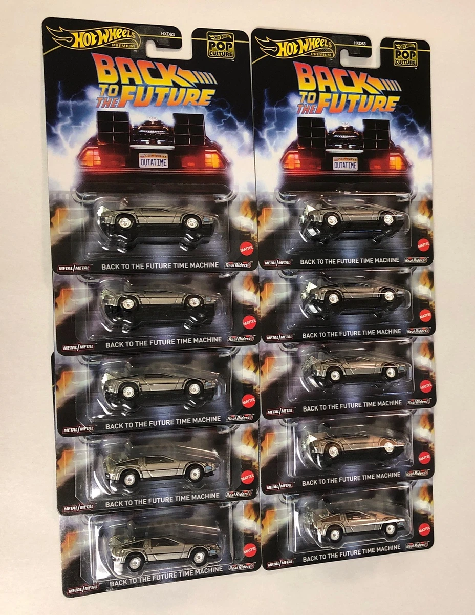 Hot Wheels Contemporary Manufacture Back to the Future Cars