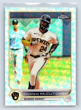Andrew McCutchen 2022 Topps Chrome Logofractor Edition #82