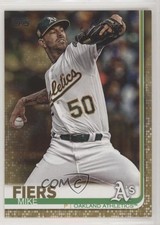 2019 Topps Gold 1065/2019 Mike Fiers #413 0c6