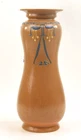 Roseville Pottery Aztec Squeeze Bag Decorated 11" Vase