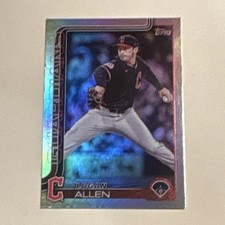 Topps 2026  Series 1  • Logan Allen • Guardians #US288 • Baseball MLB Card  