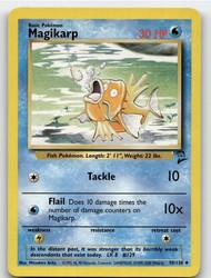 Magikarp 050/130 Base Set 2