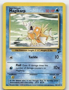 Magikarp 050/130 Base Set 2