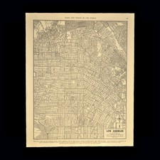 Vintage LOS ANGELES Map of Los Angeles California Street Map Original Atlas Vintage LOS ANGELES Map of Los Angeles California Street Map Original Atlas
