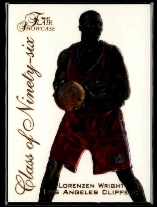1996-97 Flair Showcase #20 Lorenzen Wright Class of '96