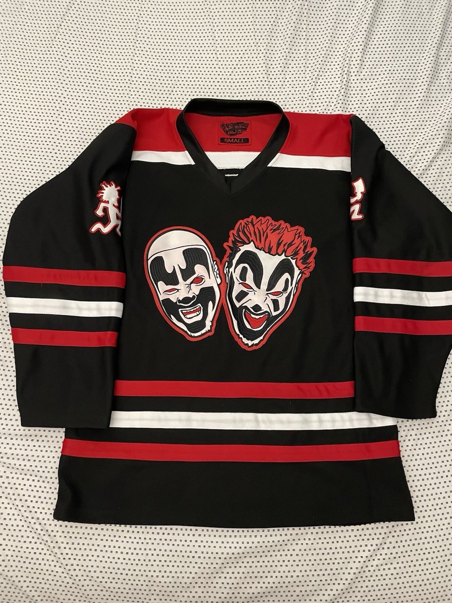Insane Clown Posse Wicked Clowns Psychopathic Hockey Jersey Size