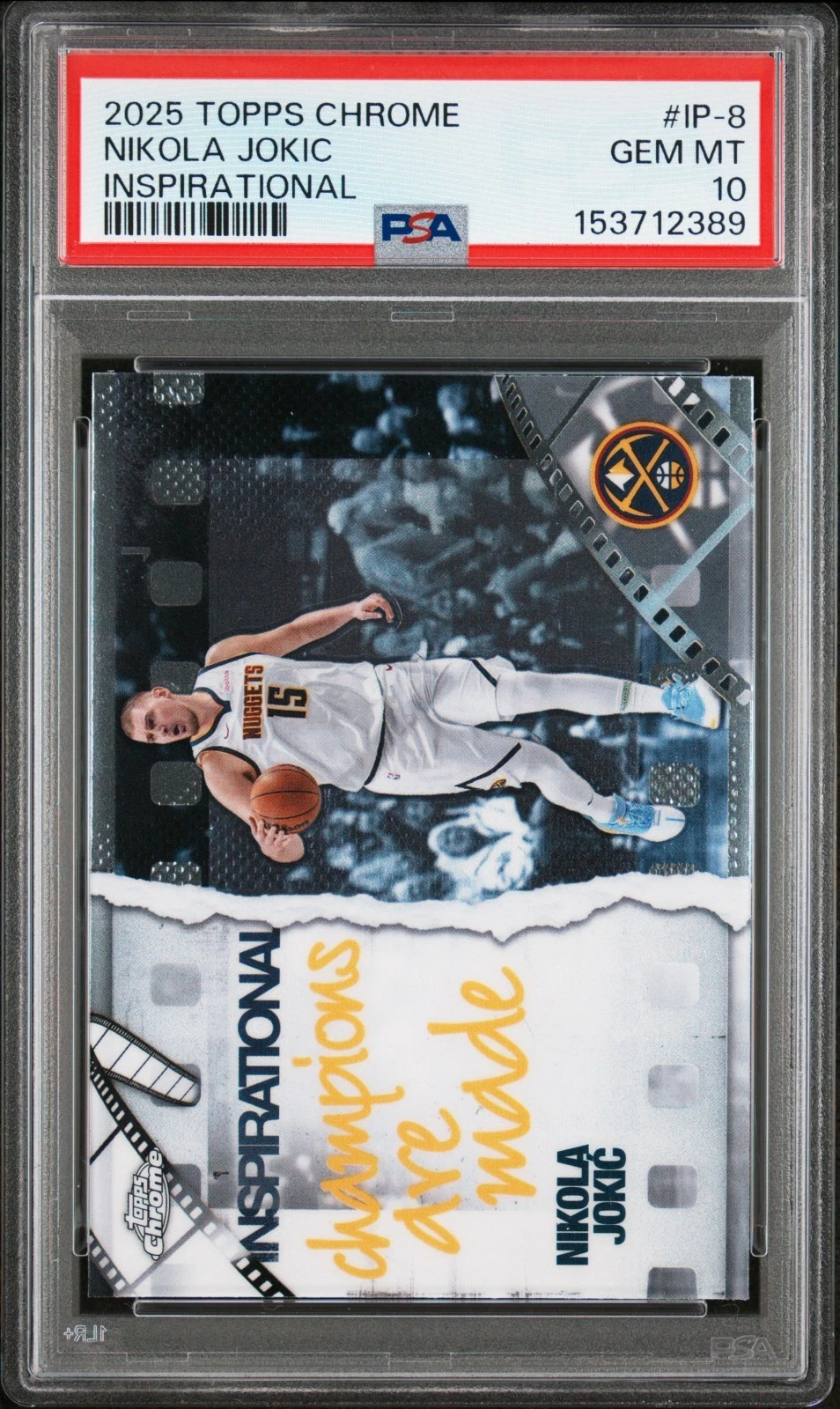 2025-26 Chrome Inspirational Nikola Jokić #IP-8