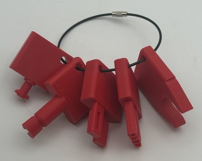 Set of Printomic  Rodent Station Keys Models A, B, E, G, and O   Compatible w...