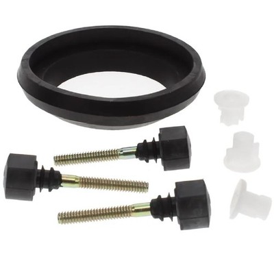 6300204 2Inch SmartFasten Tank To Bowl Kit Heavy Duty Universal Fix Black