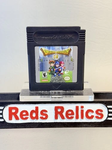 Dragon Warrior I & II (Nintendo Game Boy Color, 2000)(NEW BATTERY)(TESTED)