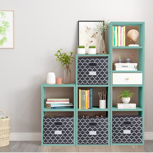 Cube Storage Organizer Bins 13x13 - Fabric Storage Cubes Bin Foldable Baskets... - Picture 7 of 7