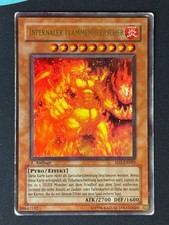 Infernaler Flammenherrscher SD3-DE001 Ultra Rare Deutsch VG YUGIOH