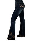 Cowgirl Tuff Western Jeans Womens Trouser 38 Reg Dark Wash JTFATR CLEARANCE — photo 2