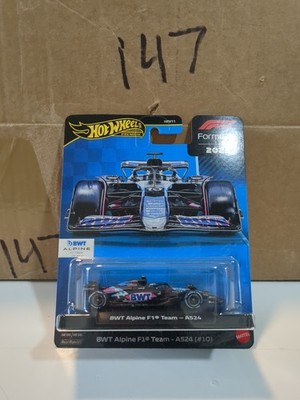 2025 Hot Wheels Premium Formula 1 2024 BWT Alpine F1 Team - A524