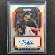 2022 Prizm THOMAS ESHELMAN Signatures Auto Silver #TE