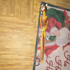 Furby Girls' Yellow Purple Compact Umbrella Cartoon Furby Character