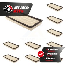 Engine Air Filter (10 Pack) For 1997-2010 Dodge Dakota 1994-2002 Ram 2500