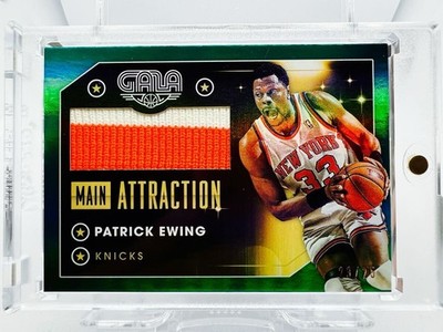 Premium Edition 25 NYK Jumbo Patch 15 Panini Gala Patrick Ewing NBA Game Used Pa
