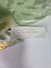 Oscar De La Renta "Silk Feel" Robe Mint Green
