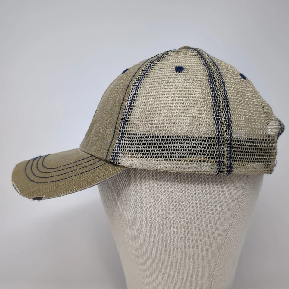 Syngenta Trucker Cap Brown One Size Adjustable Mesh Back Distressed Mega Cap - Image 3 of 4