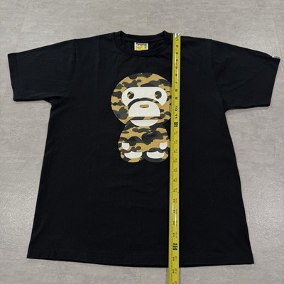 A Bathing Ape Bape Baby Milo T-Shirt Camo Camouflage Size Medium