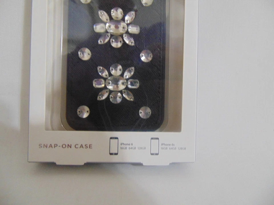 Cubierta Michael Michael Kors con incrustaciones de cuero adornado iPhone 6 MP1524 $75 Foto 4 de 4