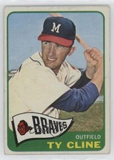 1965 Topps Ty Cline #63 10c7