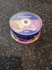 Verbatim Lightscribe DVD+R 2x30 Pk Blank Media 4.7GB 120m 16x Recordable NEW