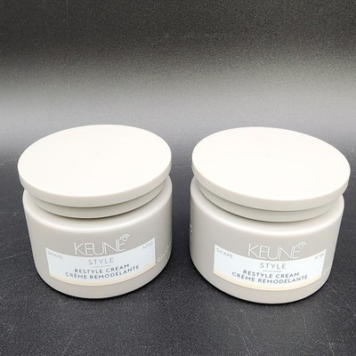 Keune 4.2oz Grey Style Restyle Cream No36 Lot of 2 Professional Styling Paste