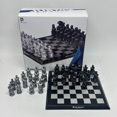 RARE DC Collectibles DC Comics New 52 Justice League Chess Set MIB Complete