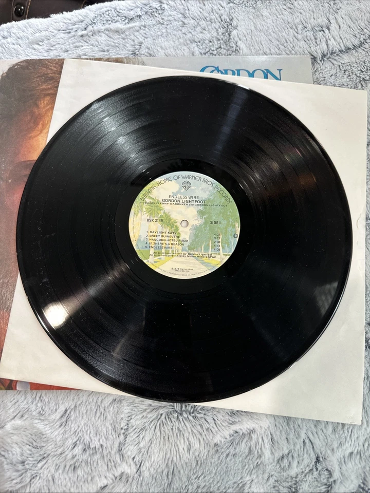 Gordon Lightfoot 3 Album LP Lot -Summertime Dream Dream Sweet Rose Endless Wire - Image 4 of 4